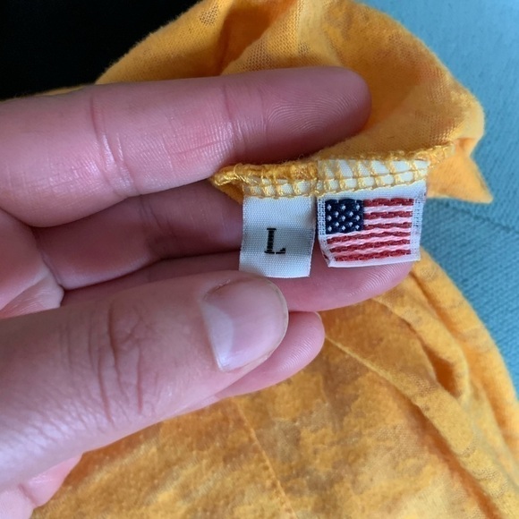 University of Missouri Yellow Burnout Tank Top - Picture 4 of 4